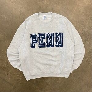 Vintage 90s University of Pennsylvania PENN Jerzees Ivy League Sweatshirt XL